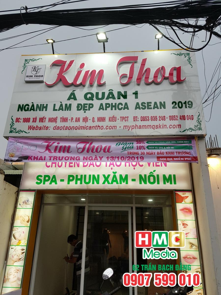 Bảng Hiệu Spa Kim Thoa